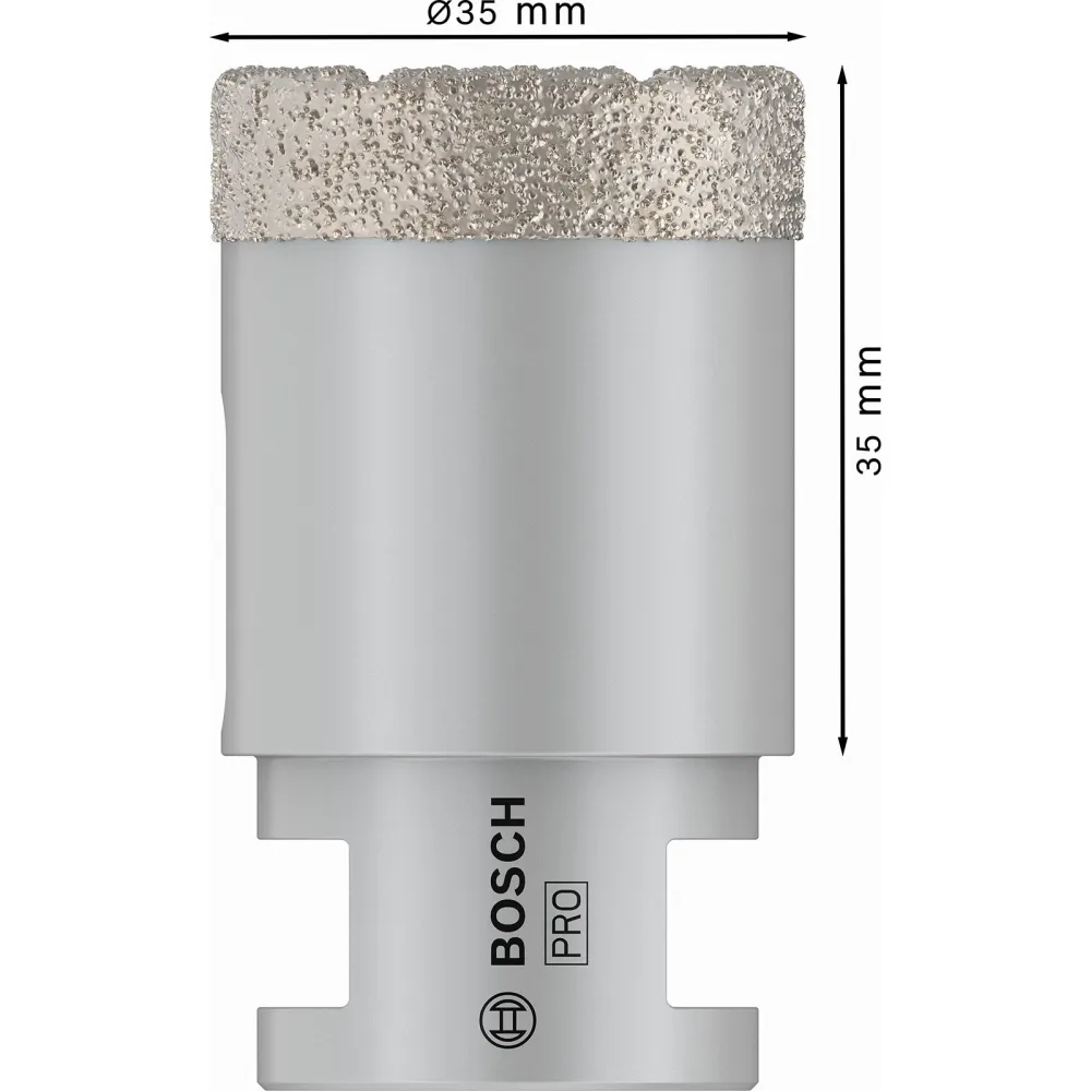 Bosch PRO Core Cutter dry 35 x 35 x 22,23 mm - 2608587121