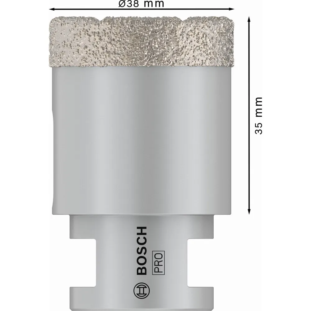 Bosch PRO Core Cutter dry 38 x 35 x 22,23 mm - 2608587122