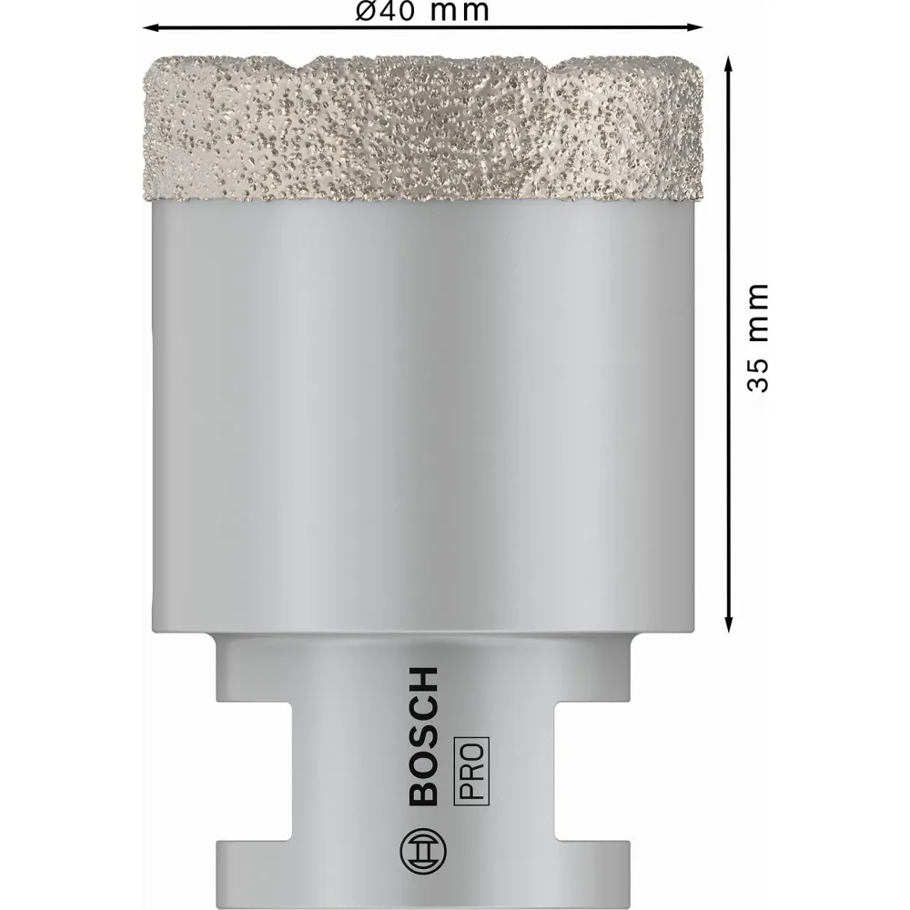 Bosch PRO Core Cutter dry 40 x 35 mm - 2608587123