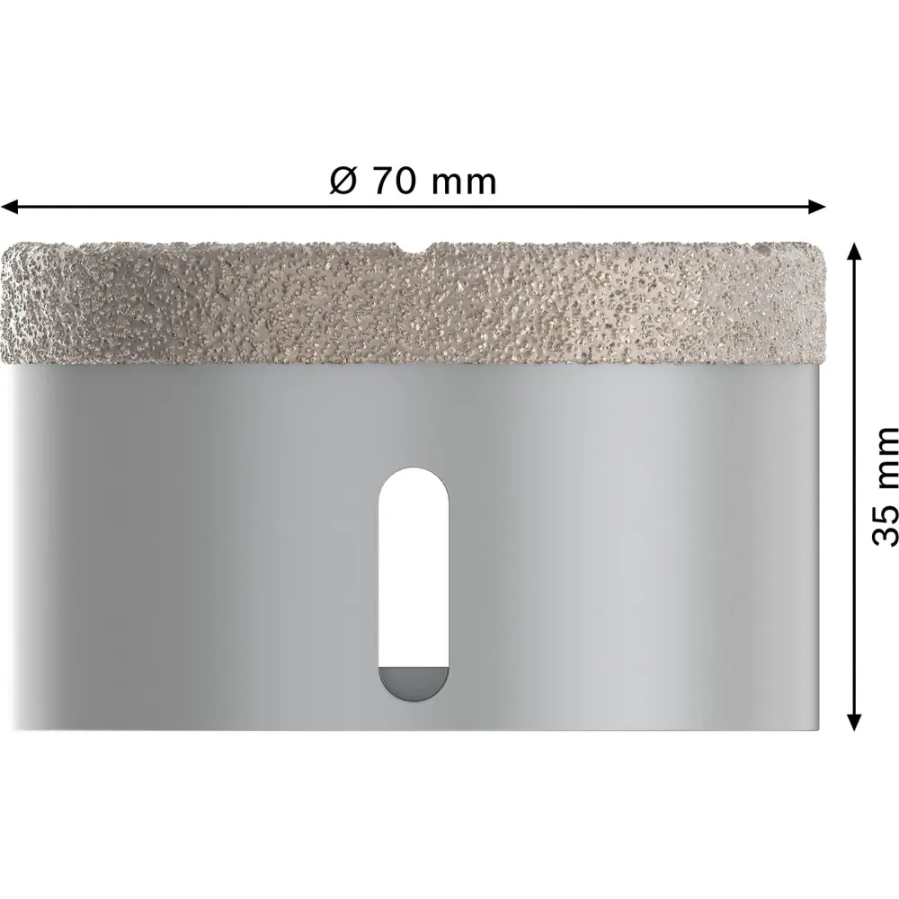 Bosch PRO Core Cutter dry X-Lock 70 x 35 mm - 2608599023