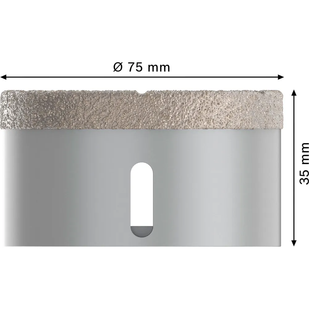Bosch PRO Core Cutter dry X-Lock 75 x 35 mm - 2608599024