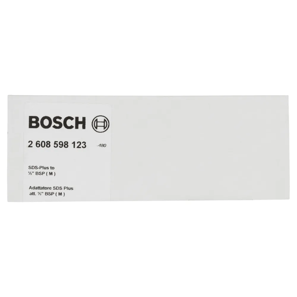 Bosch Adapter für Diamantbohrkronen Maschinenseite SDS plus Kronenseite G 1/2" 115 mm - 2608598123