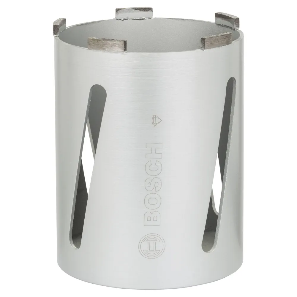 Bosch Diamanttrockenbohrkrone G 1/2 Standard Universal 117 mm 150 mm 6 Segmente 7 mm - 2608587342