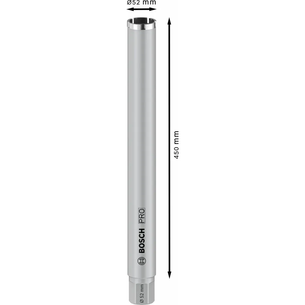 Bosch PRO Core Cutter wet 52 x 450 mm G 1 1/4 Zoll UNC - 2608601736