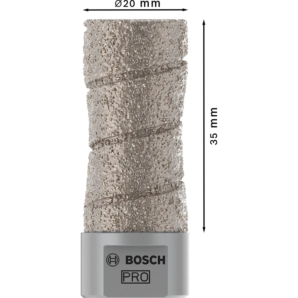 Bosch PRO Ceramic dry X-Lock Fräser 20 x 35 mm - 2608599011