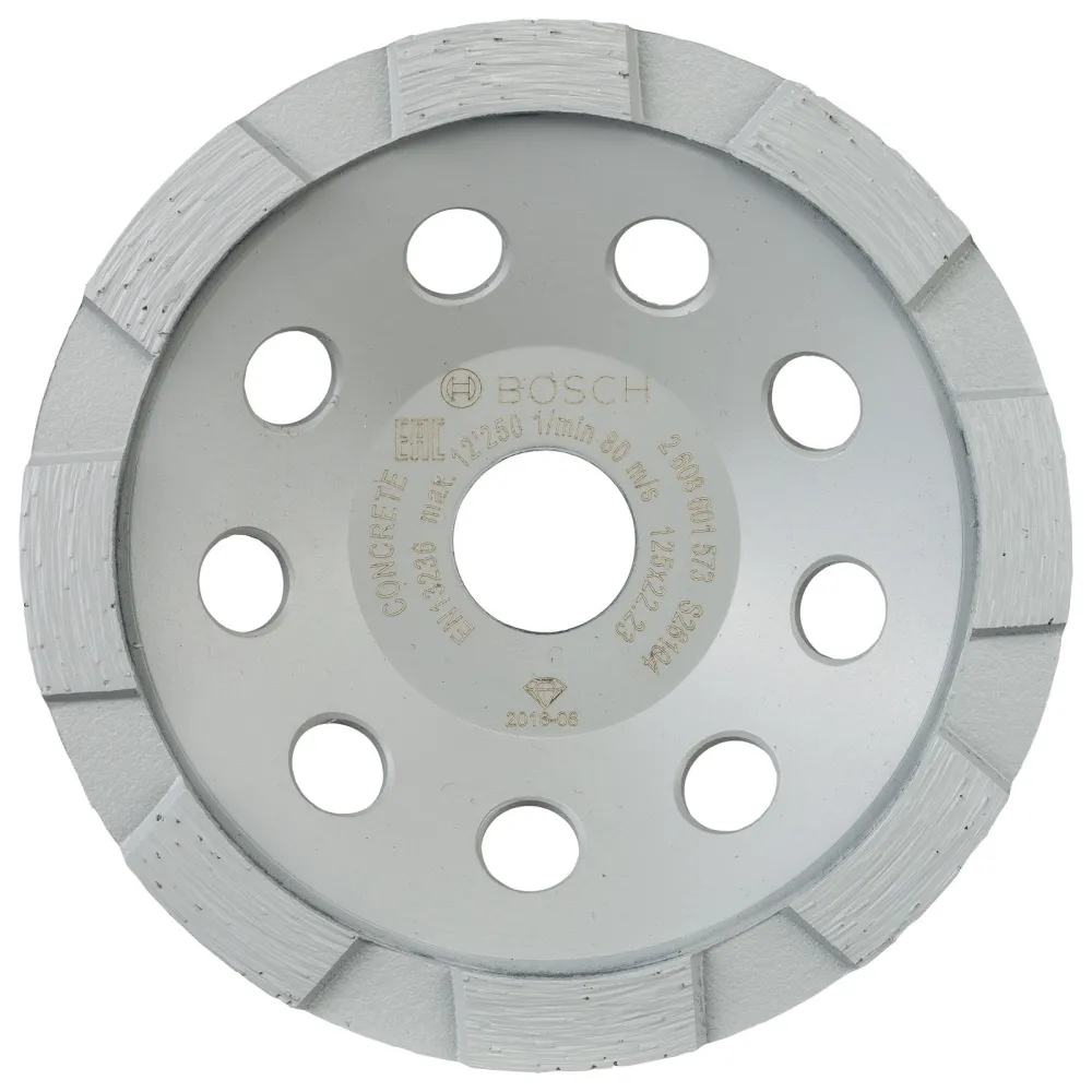 Bosch Diamanttopfscheibe Standard Concrete 125 x 22,23 x 5 mm - 2608601573