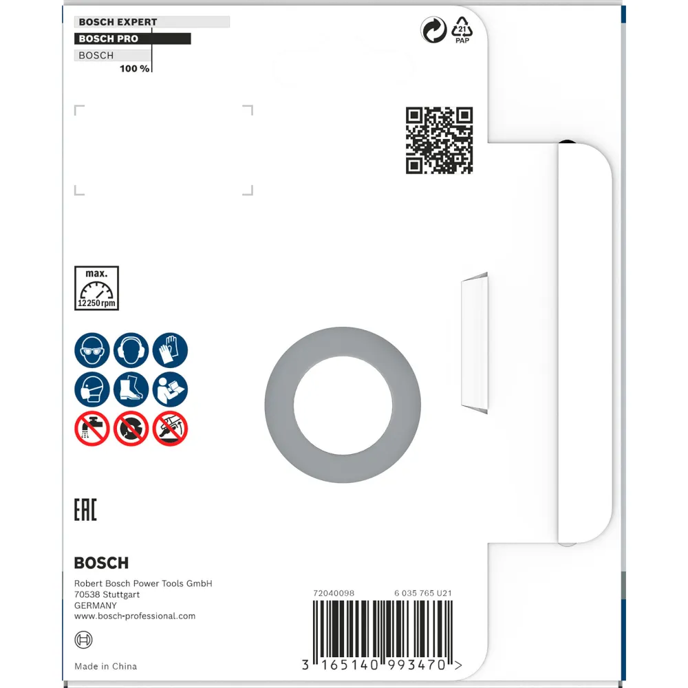Bosch PRO Concrete Schleifkopf 50 x 125 mm 22,23 mm - 2608601762
