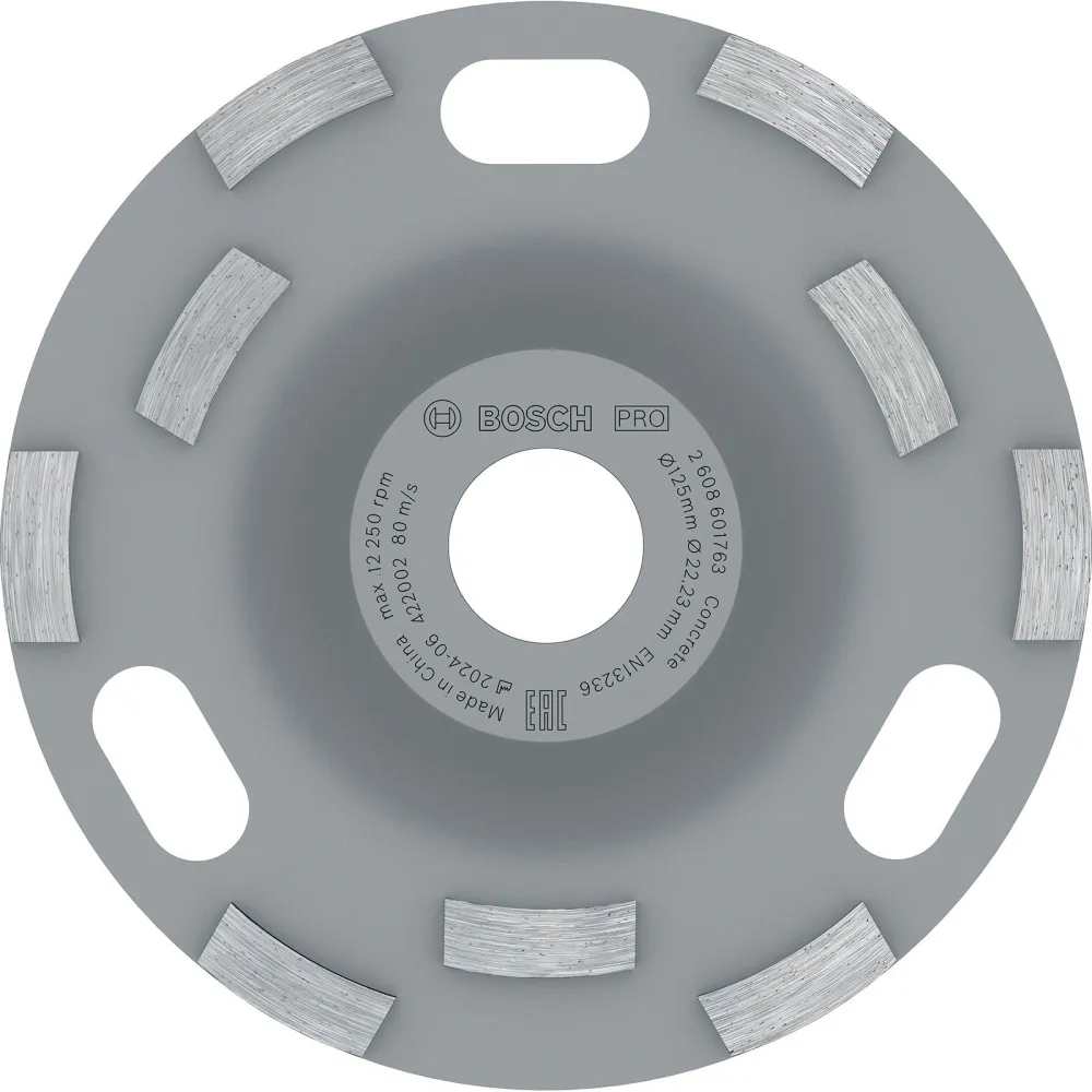 Bosch PRO Concrete Schleifkopf 50 x 125 mm 22,23 mm - 2608601763
