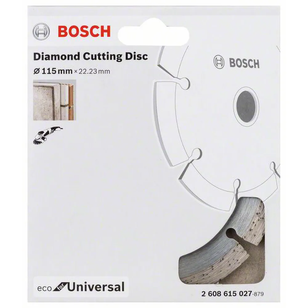 Bosch Diamanttrennscheibe Eco Universal Ø 115 mm - 2608615027