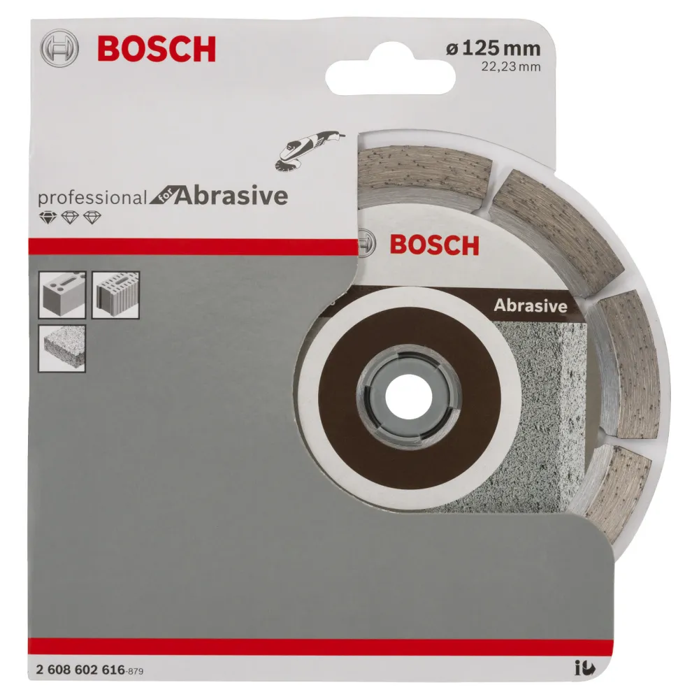 Bosch Diamanttrennscheibe Standard Abrasive 125x22,23x1,6x10 mm 2608602616