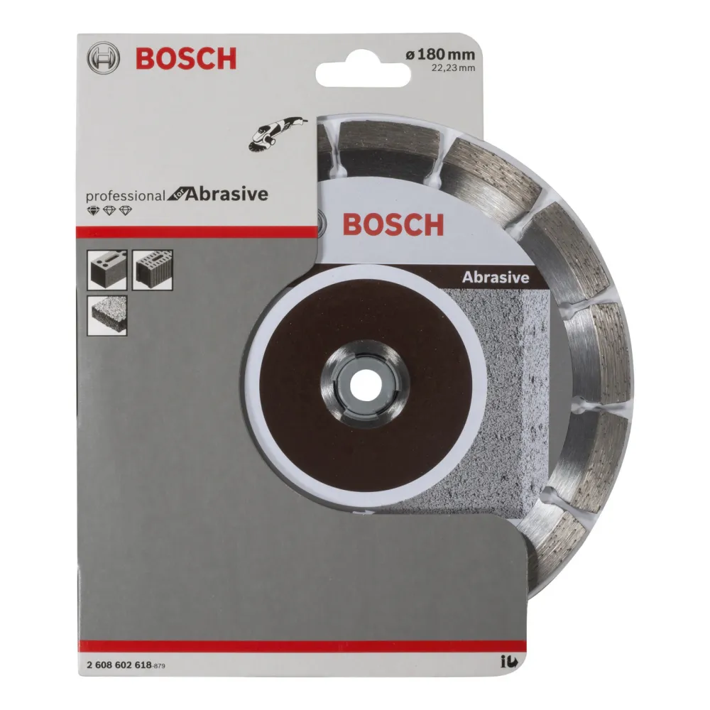 Bosch Diamanttrennscheibe Standard Abrasive 180x22,23x2x10 mm 2608602618
