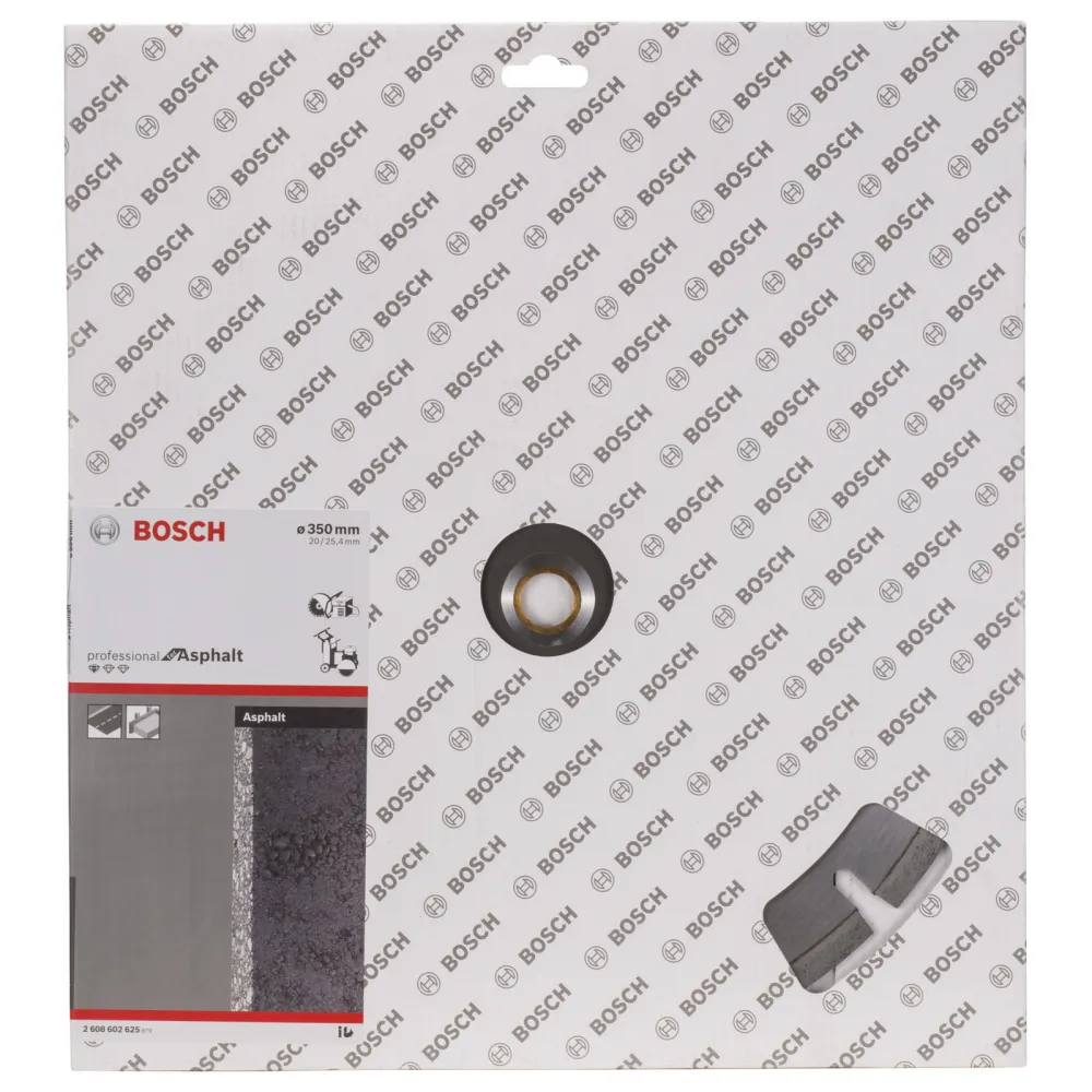 Bosch Diamanttrennscheibe Standard Asphalt, 350 x 20/25,40 x 3,2 x 8 mm -2608602625