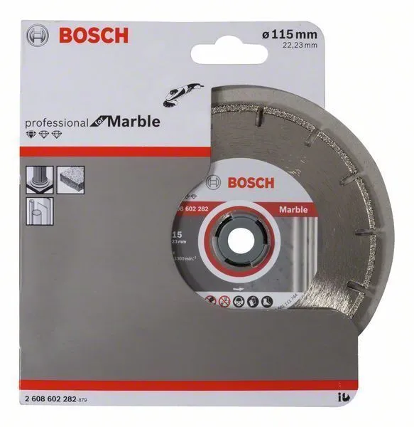 Bosch Diamanttrennscheibe Standard Marble 115x22,23x2,2x3 mm 2608602282