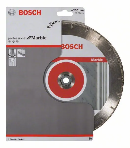Bosch Diamanttrennscheibe Standard Marble 230x22,23x2,8x3 mm 2608602283