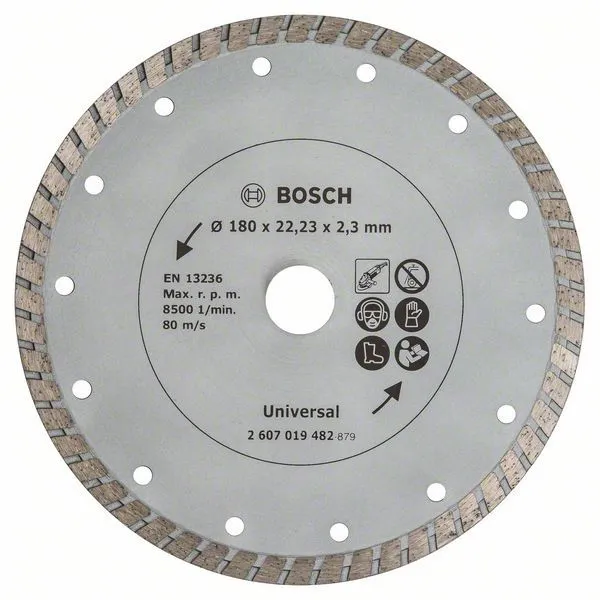 Bosch Diamanttrennscheibe Turbo, Durchmesser: 180 mm - 2607019482