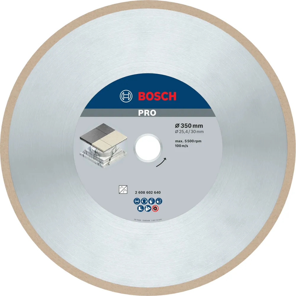 Bosch PRO Ceramic Diamanttrennscheibe 350 x 30/25,4 mm - 2608602640