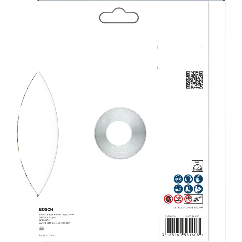 Bosch PRO Concrete Diamanttrennscheibe 180 x 22,23 mm - 2608602654
