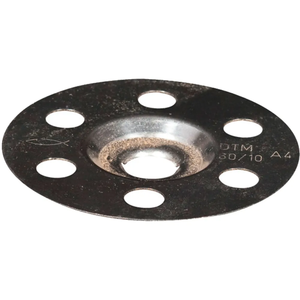Fischer 100x Dämmstoffteller DTM 60 / 10 A4 - 088805