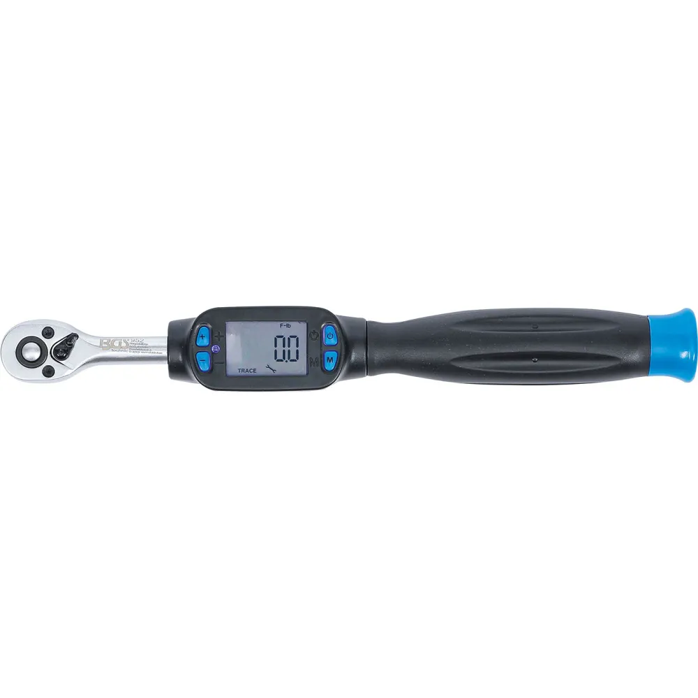 BGS Digitaler Drehmomentschlüssel Abtrieb Außenvierkant 6,3 mm (1/4") 6 - 30 Nm - 952