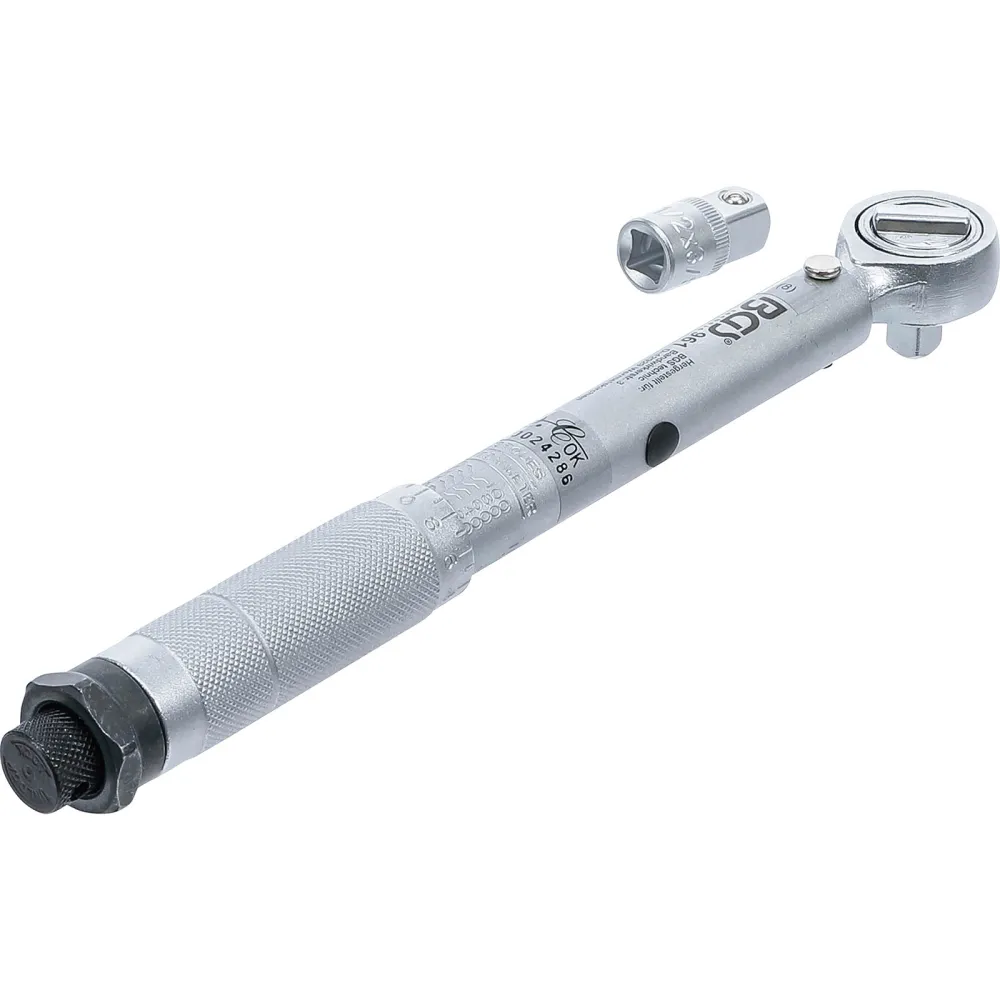 BGS Drehmomentschlüssel Abtrieb Außenvierkant 10 mm (3/8") 20 - 110 Nm - 961