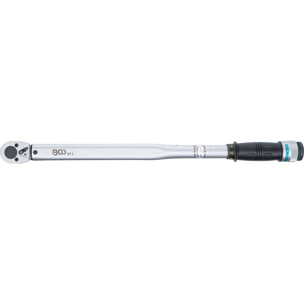 BGS Drehmomentschlüssel Abtrieb Außenvierkant 12,5 mm (1/2") 70 - 350 Nm - 971