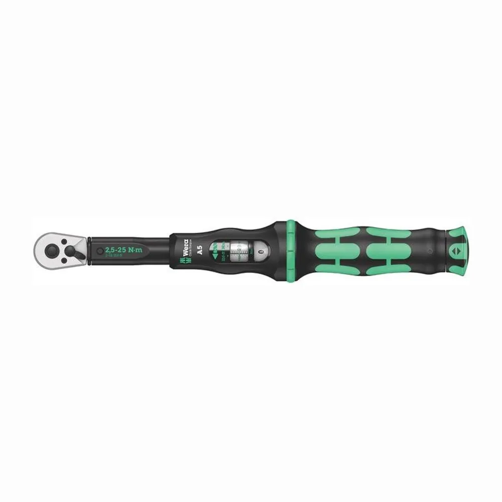 Wera Drehmomentschlüssel Click-Torque 5 1/4" 2,5 - 25 Nm - 5075604001