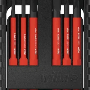 Wiha Wechselklingensatz slimBit electric 6tlg. Schlitz / PH / PZD / (+/- SL / PZD) Torx - 44366