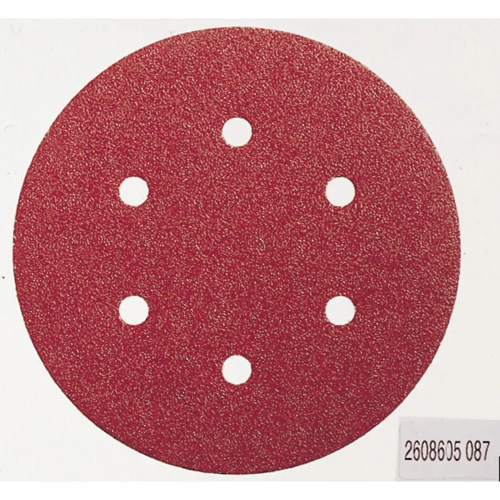 Bosch 5x Schleifblatt C430 Expert Wood 6 Löcher Klett 150 mm K60 - 2608605717