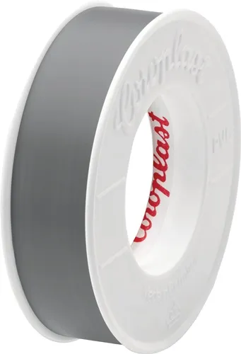COROPLAST Elektroisolierband 302 grau 10 m x 15 mm Rolle - 1660
