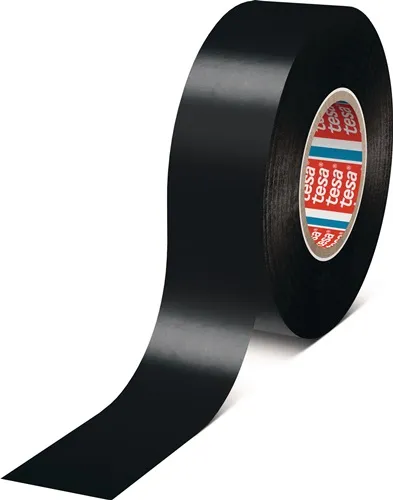 TESA Isolierbandflex 4163 schwarz 33 m x 30 mm Rolle - 04163-00007-02
