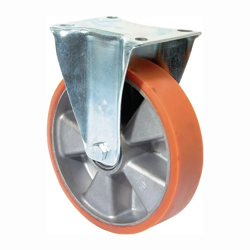 BS Rollen Bockrolle Guß-Polyurethanbandage 100 mm 200 kg - LB510.B90.100