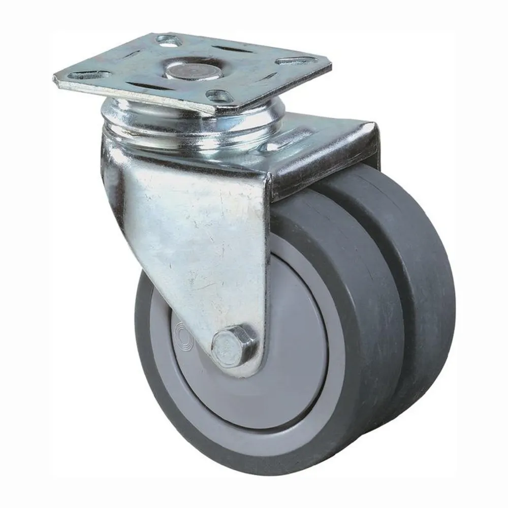BS Rollen Doppel-Lenkrolle Ø 50 mm 60 kg - B100.A85.050