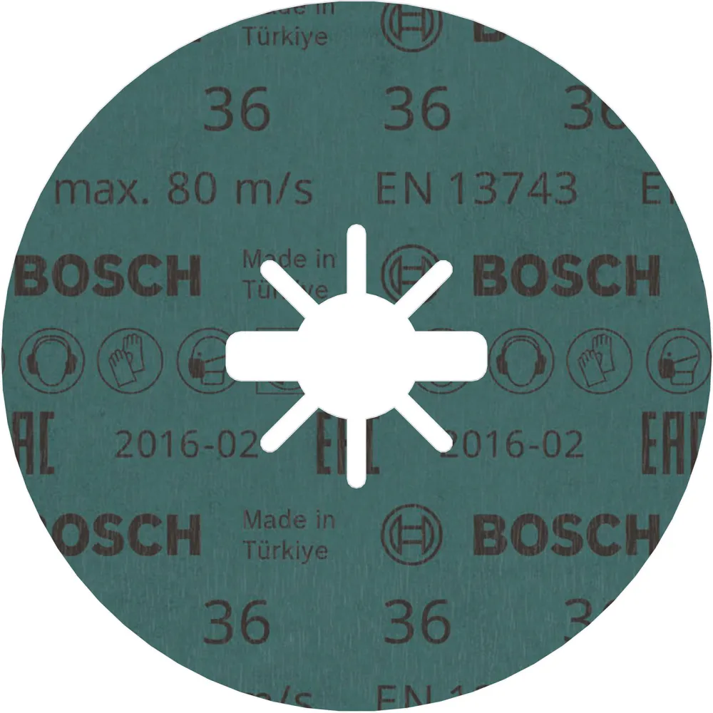 Bosch PRO R574 X-Lock Fiberscheibe 125 mm G36 - 2608619160