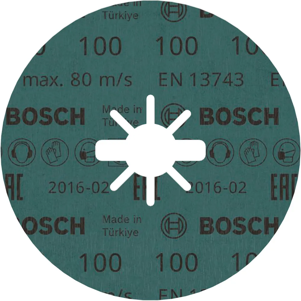 Bosch PRO R574 X-Lock Fiberscheibe 125 mm G100 - 2608619163