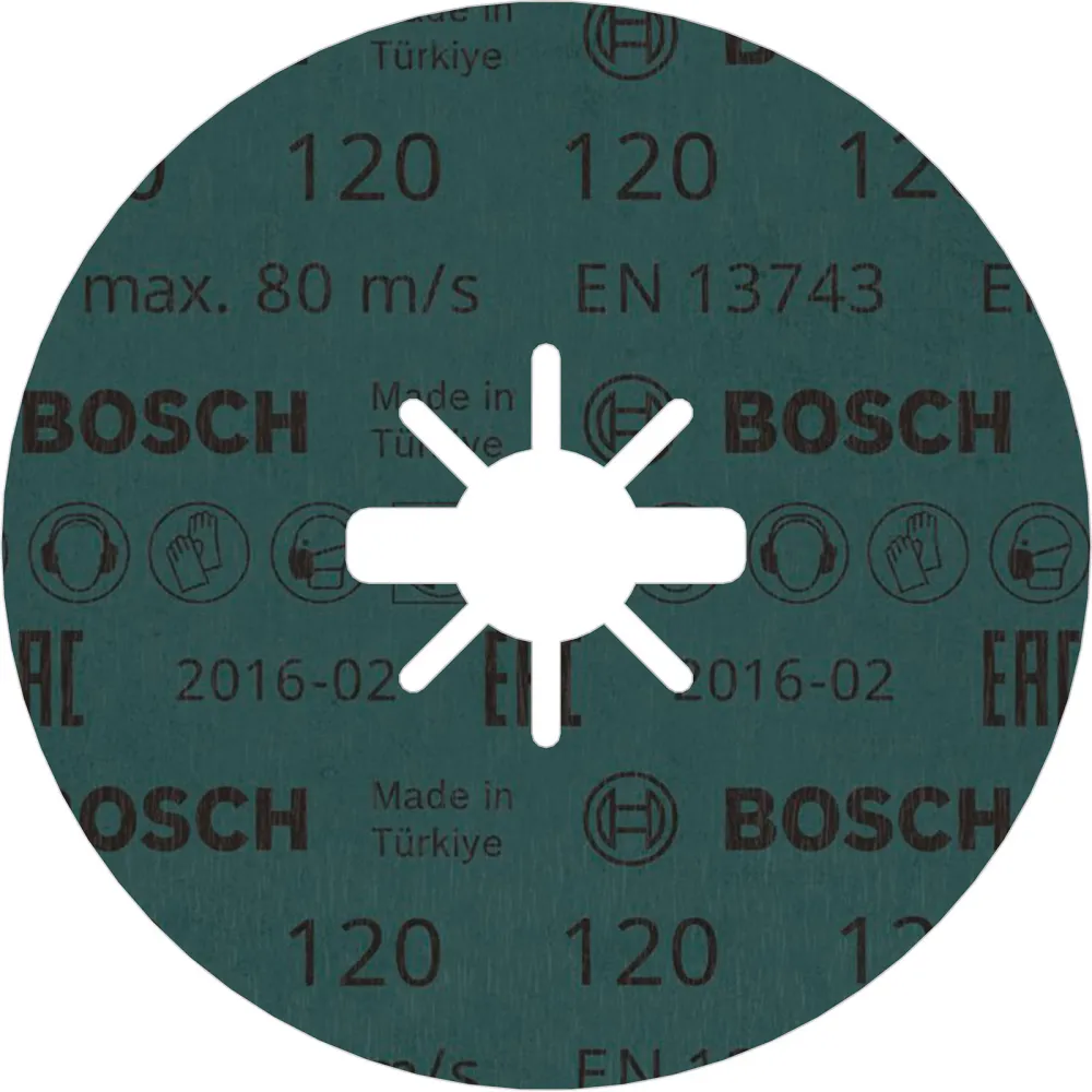 Bosch PRO R574 X-Lock Fiberscheibe 125 mm G120 - 2608619164