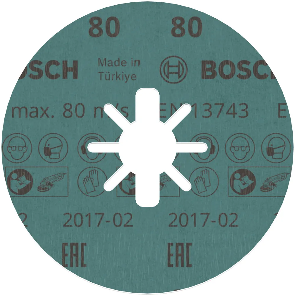 Bosch PRO R780 X-Lock Fiberscheibe 115 mm G80 - 2608619180