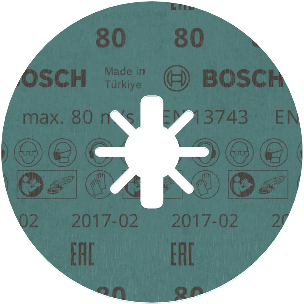 Bosch PRO R780 X-Lock Fiberscheibe 125 mm G80 - 2608619186