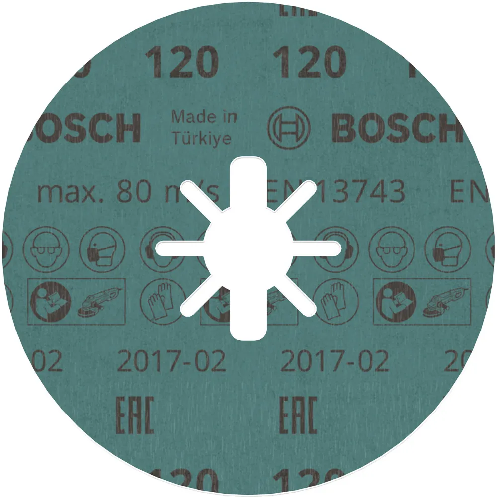 Bosch PRO R780 X-Lock Fiberscheibe 125 mm G120 - 2608619188