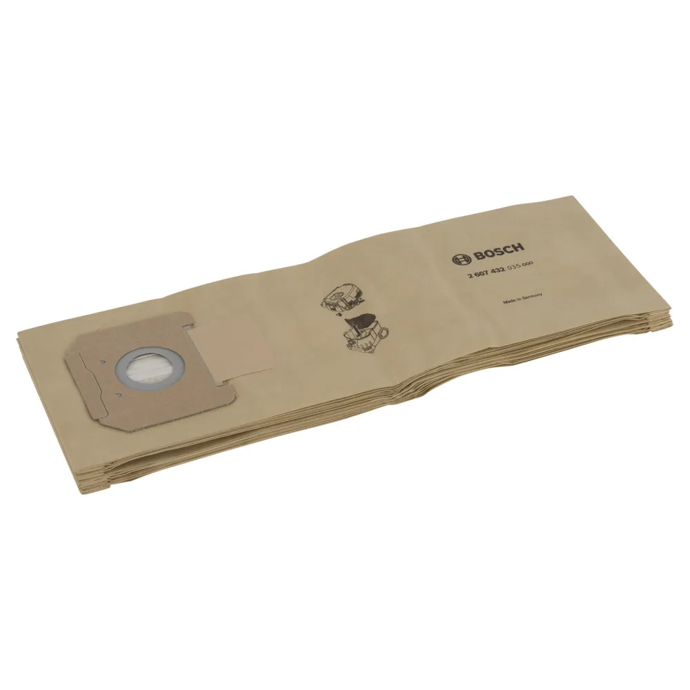Bosch Papierfilterbeutel, passend zu GAS 35 L AFC, GAS 35 L SFC+, GAS 35 M AFC -2607432035