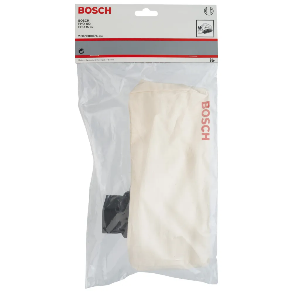 Bosch Staubbeutel zu Handhobel, Gewebe, Adapter, PHO 1 PHO 15-82 PHO 100 - 2607000074