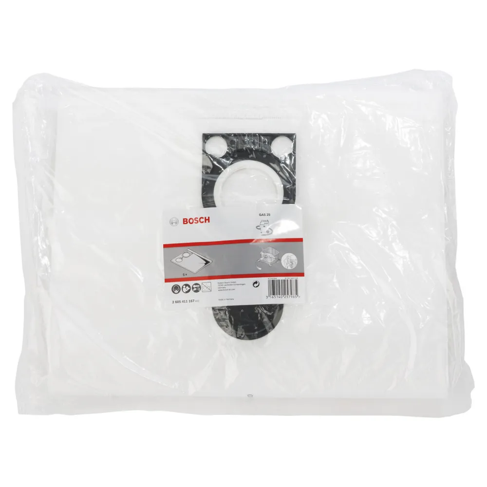 Bosch Vliesfilterbeutel, passend zu GAS 25 L -2605411167