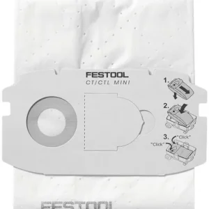 Festool 5x SELFCLEAN Filtersack SC FIS-CT MIDI - 498411