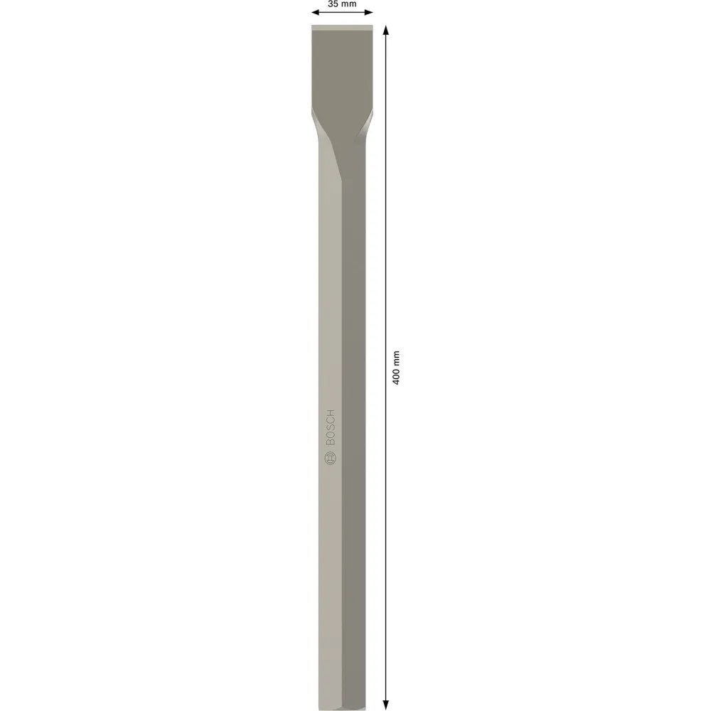 Bosch PRO Hex-4C Flachmeißel 28 mm 35 x 400 mm - 2608690108