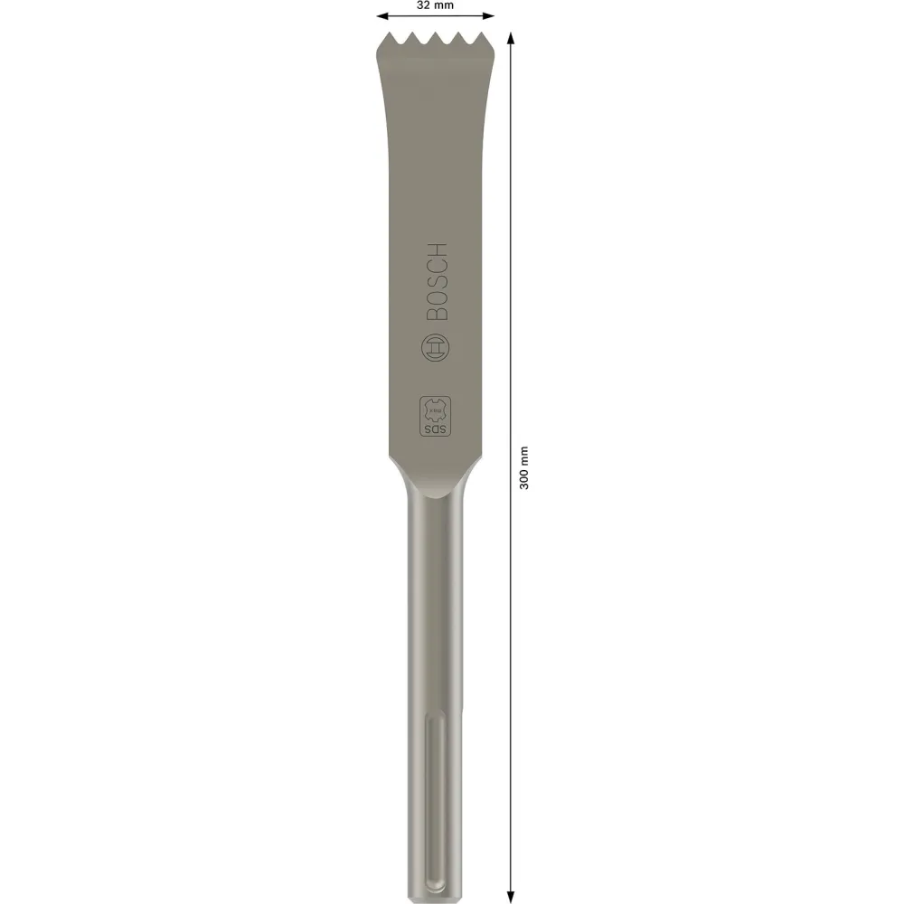 Bosch PRO SDS max-4C Stahlmörtelmeißel 32 x 300 mm - 1618601302