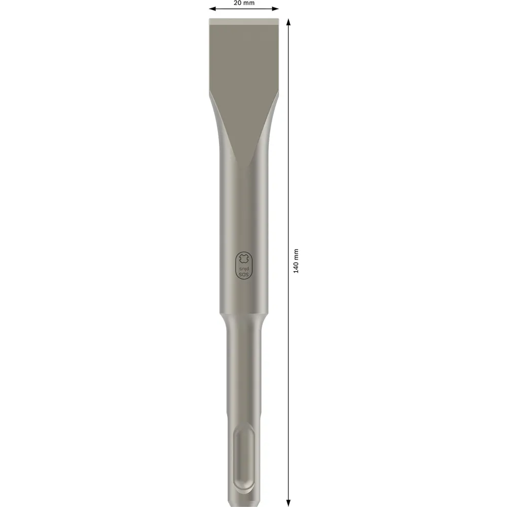 Bosch PRO SDS plus-4C Flachmeißel 20 x 140 mm - 2608690177