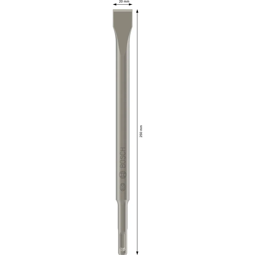 Bosch PRO SDS plus-4C Flachmeißel 20 x 250 mm - 2608690144