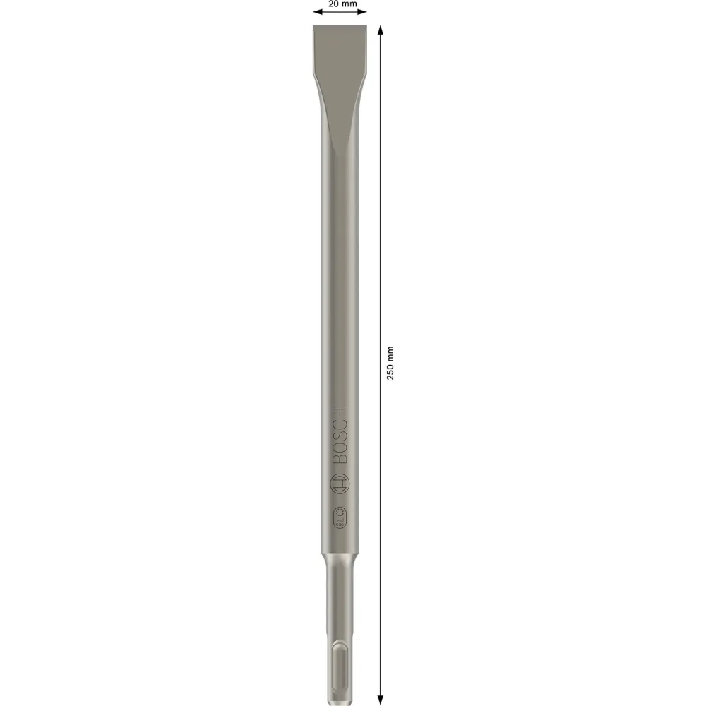 Bosch PRO SDS plus-4C Flachmeißelset 20 x 250 mm - 2608690131