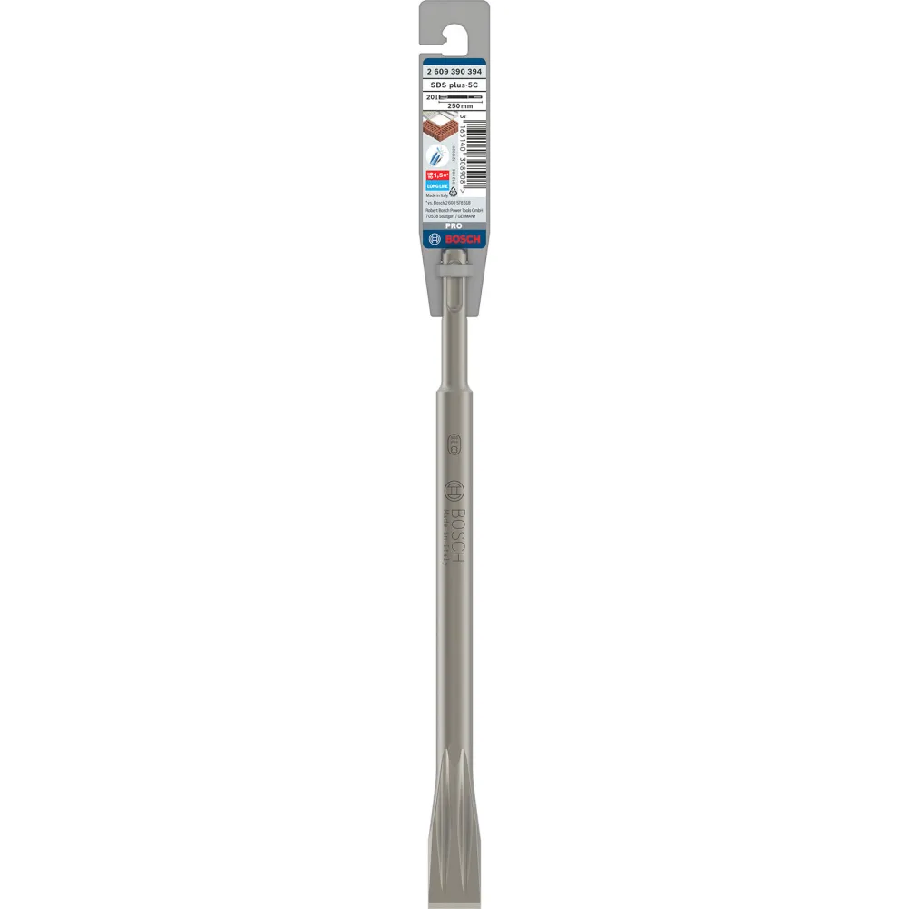 Bosch PRO SDS plus-5C Flachmeißel 20 x 250 mm - 2609390394