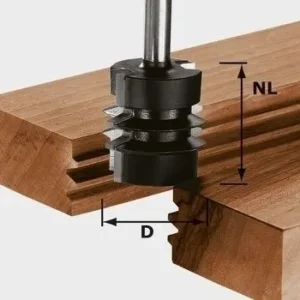 Festool Verleimfräser HW Schaft 8 mm HW S8 D34/NL32 - 491034