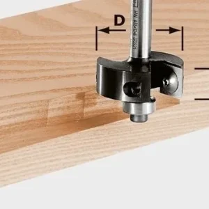 Festool Wendeplatten-Falzfräser HW Schaft 8 mm HW S8 D38/12 - 491085